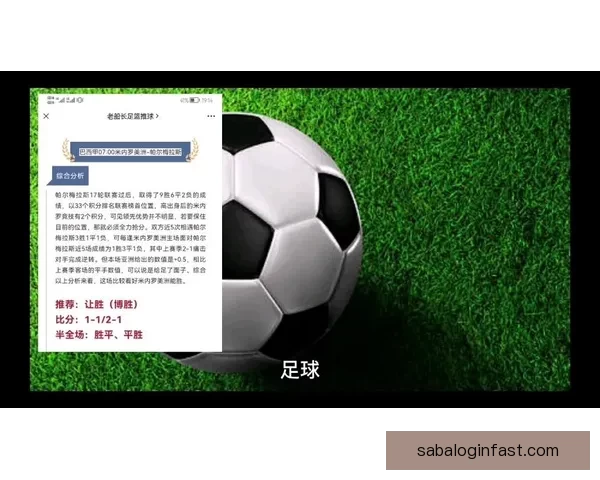 精准分析与数据支持 足球竞猜预测策略全解析