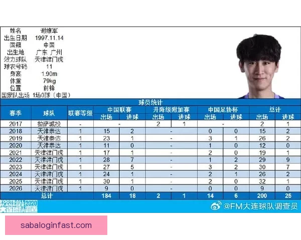 谢维军俱乐部赛事达成200场里程碑彰显职业生涯稳健成就 谢维军俱乐部赛事达成200场里程碑彰显职业生涯稳健成就